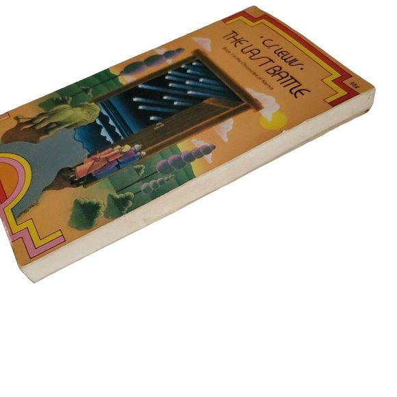 CS Lewis The Last Battle Book 7 Chronicles Of Narnia Vintage 1st Collier - Picture 4 of 6